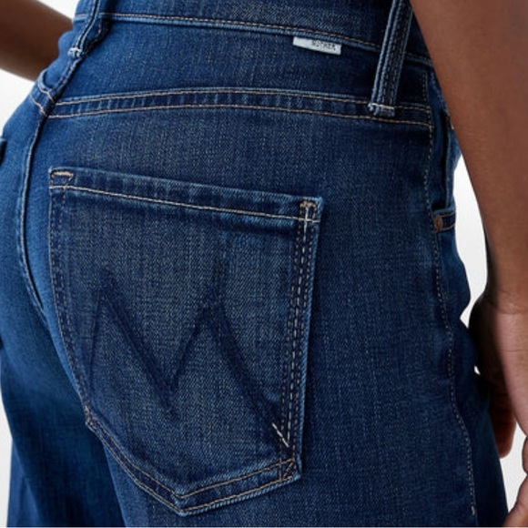 MOTHER Groovy Tomcat Roller Wide Leg Jeans - Picture 2 of 6